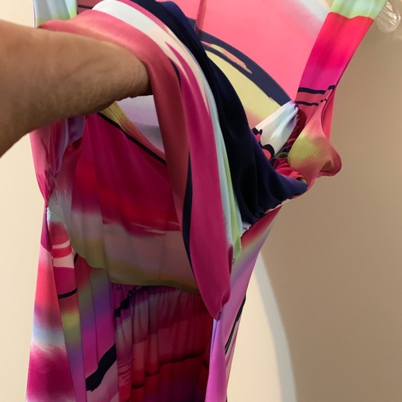 Sleeveless Multicolor Top by FANTAZIA size Large - Picture 9 of 15